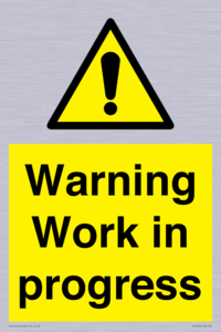 Warning Work in progress